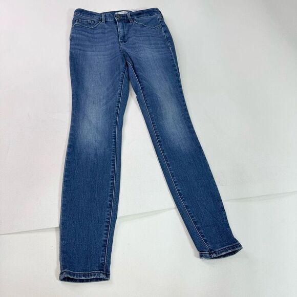 Athleta Jeans Womens 6 Sculptek Medium Wash Denim Fall Comfort - Picture 1 of 9